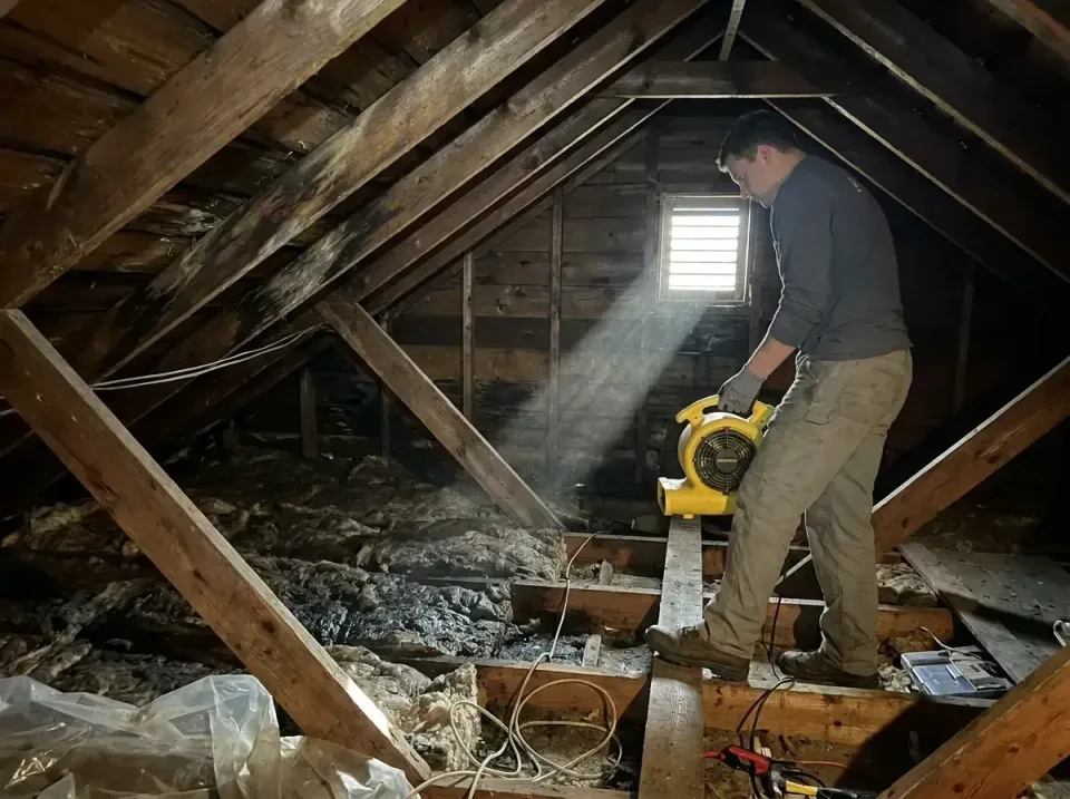 attic-water-damage-drying-proc-007 — frequently asked questions, Emergency Water Extraction & 24/7 Flood Response in Doral,…